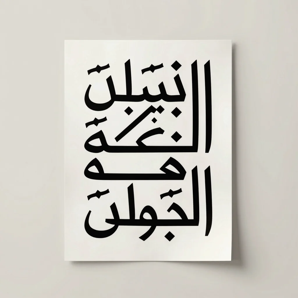 بوستر على ذوقك